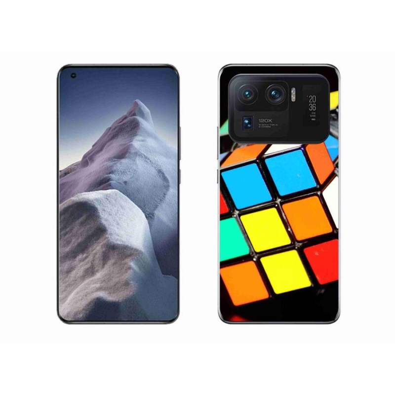 Gelový obal mmCase na mobil Xiaomi Mi 11 Ultra - rubikova kostka