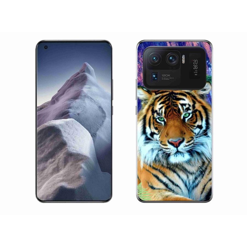 Gelový obal mmCase na mobil Xiaomi Mi 11 Ultra - tygr