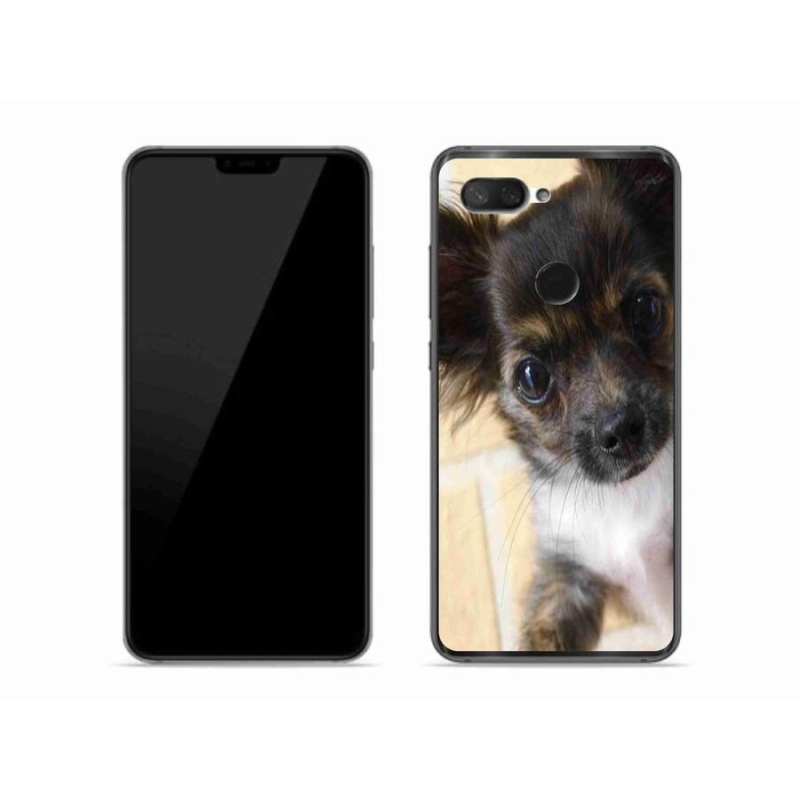 Gelový obal mmCase na mobil Xiaomi Mi 8 Lite - čivava 2