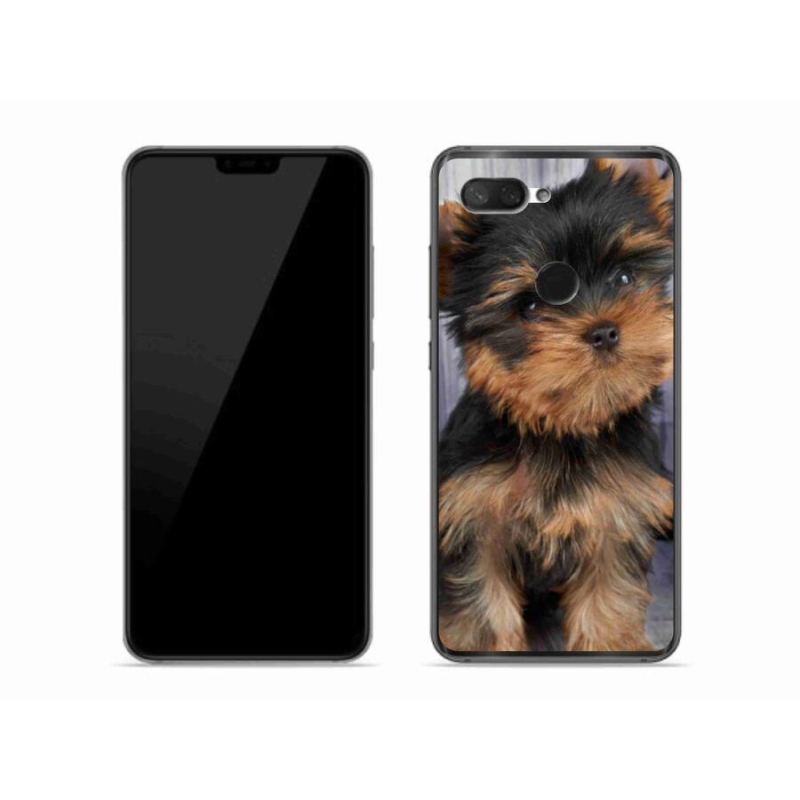 Gelový obal mmCase na mobil Xiaomi Mi 8 Lite - jorkšír 9