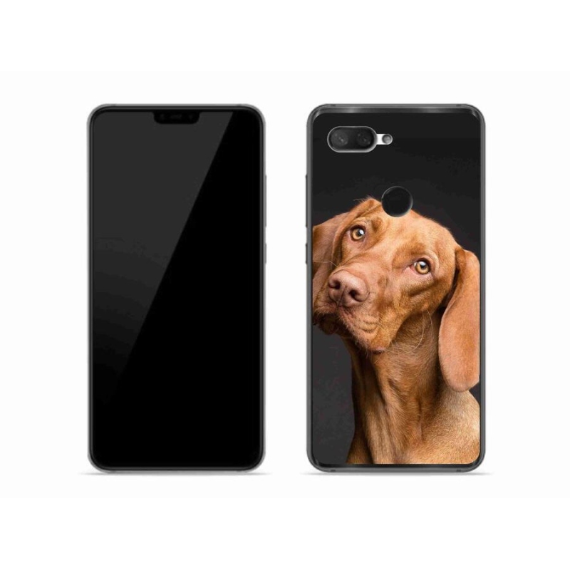 Gelový obal mmCase na mobil Xiaomi Mi 8 Lite - maďarský ohař