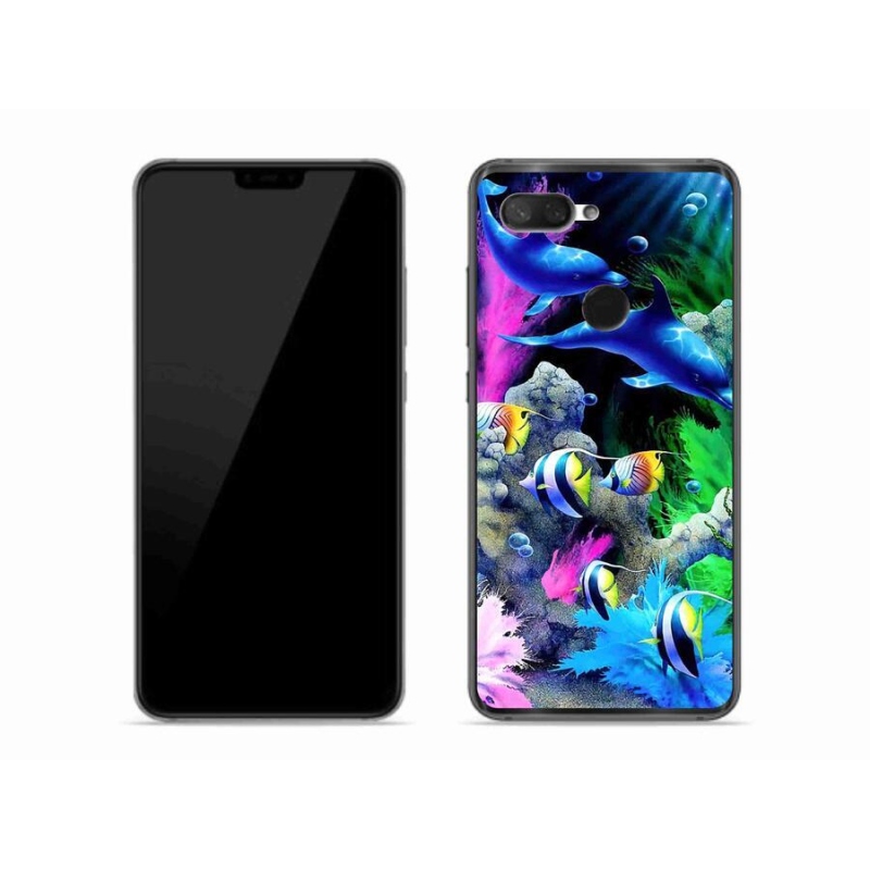 Gelový obal mmCase na mobil Xiaomi Mi 8 Lite - mořský svět