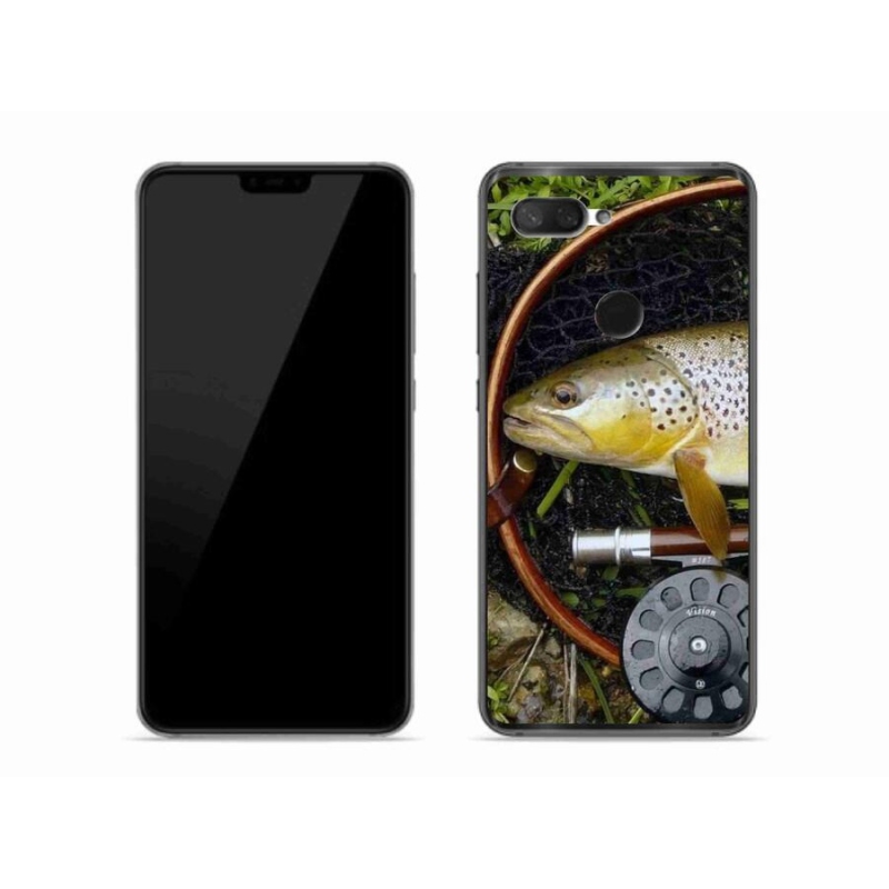 Gelový obal mmCase na mobil Xiaomi Mi 8 Lite - pstruh 2