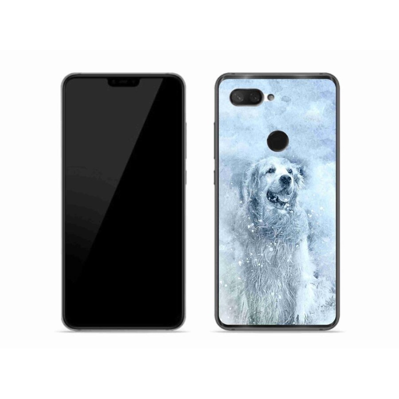 Gelový obal mmCase na mobil Xiaomi Mi 8 Lite - retrívr