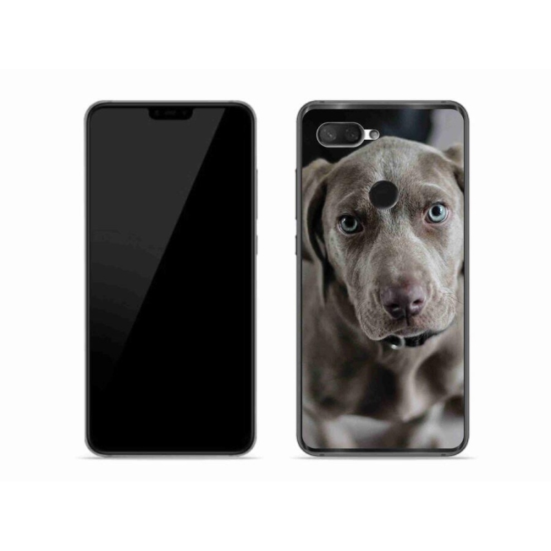Gelový obal mmCase na mobil Xiaomi Mi 8 Lite - výmarský ohař