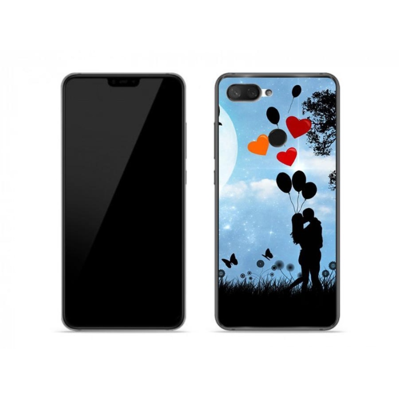Gelový obal mmCase na mobil Xiaomi Mi 8 Lite - zamilovaný pár