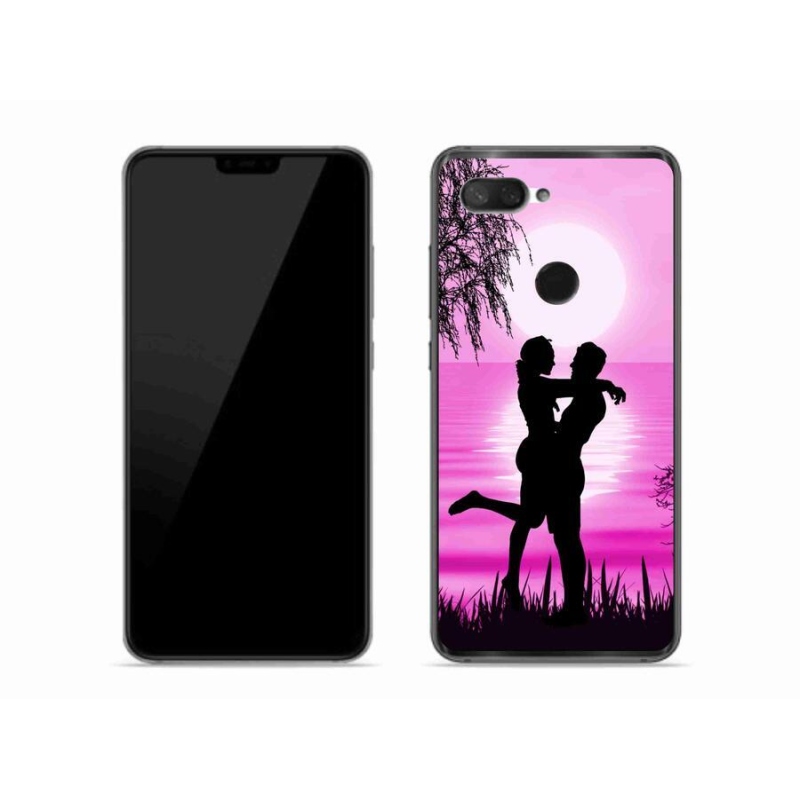 Gelový obal mmCase na mobil Xiaomi Mi 8 Lite - západ slunce