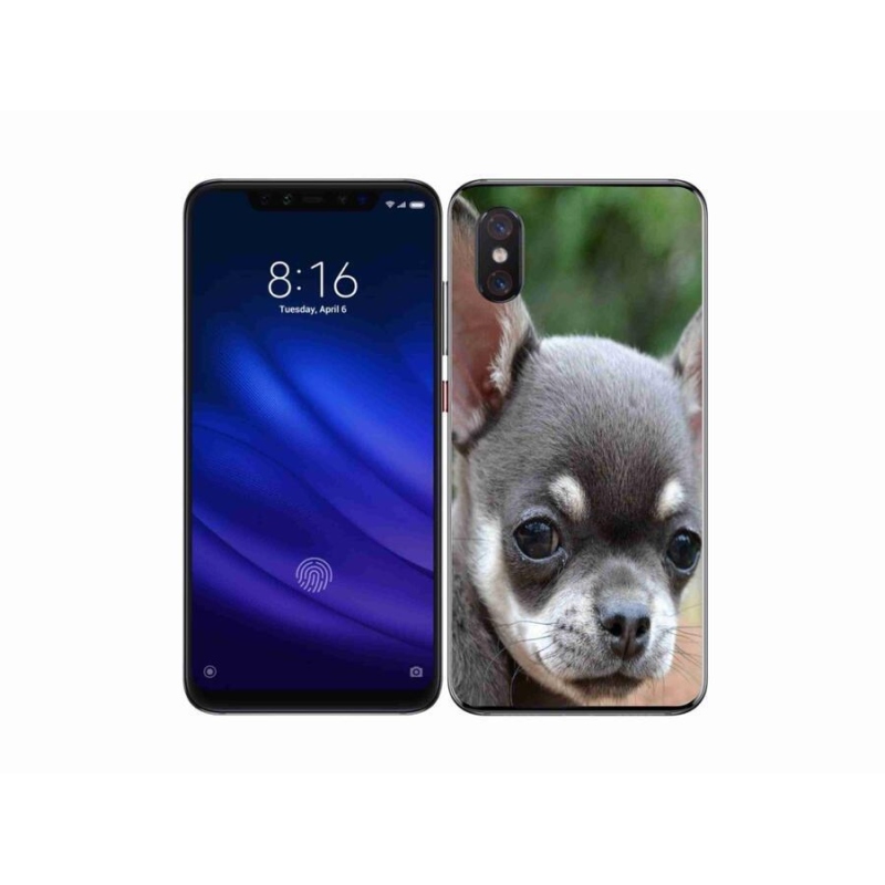 Gelový obal mmCase na mobil Xiaomi Mi 8 Pro - čivava