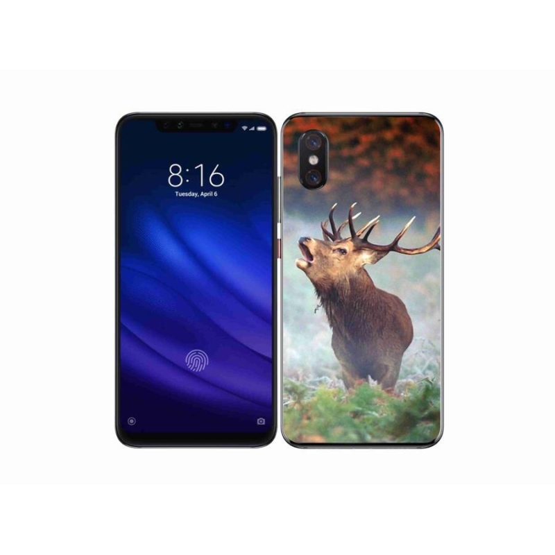 Gelový obal mmCase na mobil Xiaomi Mi 8 Pro - jelen 2