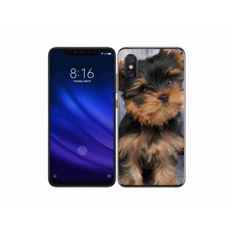 Gelový obal mmCase na mobil Xiaomi Mi 8 Pro - jorkšír 9