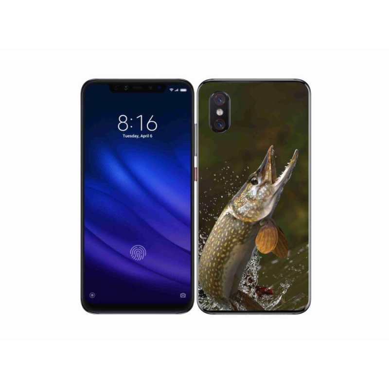 Gelový obal mmCase na mobil Xiaomi Mi 8 Pro - štika