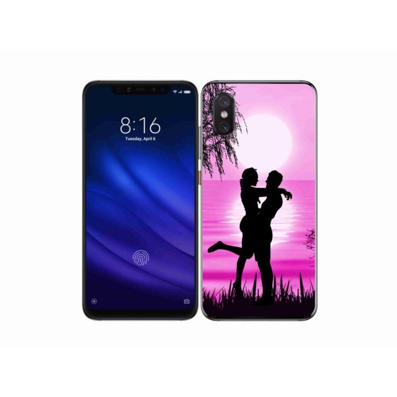 Gelový obal mmCase na mobil Xiaomi Mi 8 Pro - západ slunce