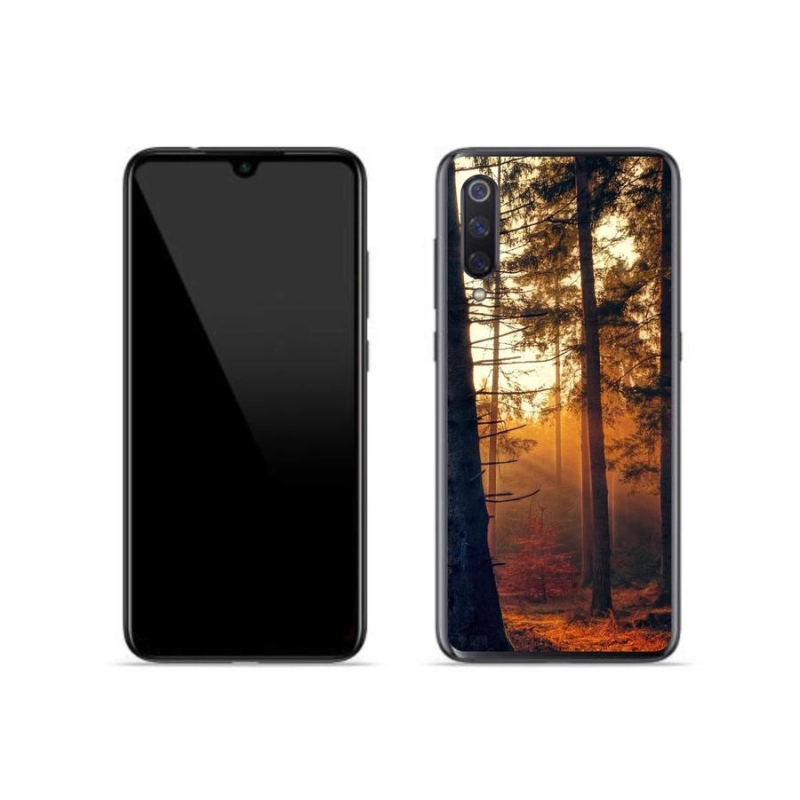 Gelový obal mmCase na mobil Xiaomi Mi 9 - les