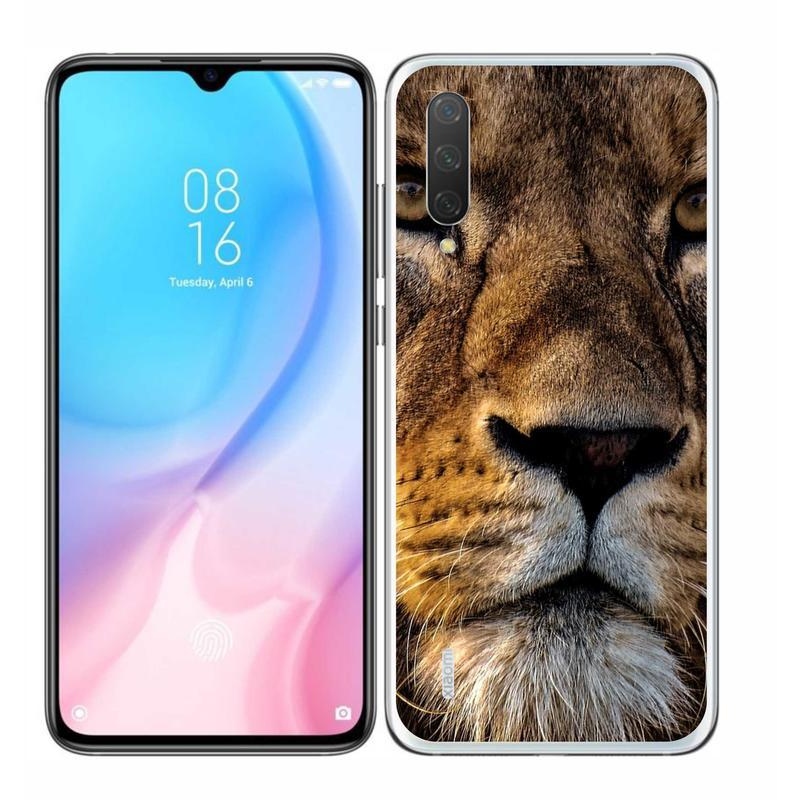 Gelový obal mmCase na mobil Xiaomi Mi 9 Lite - lev