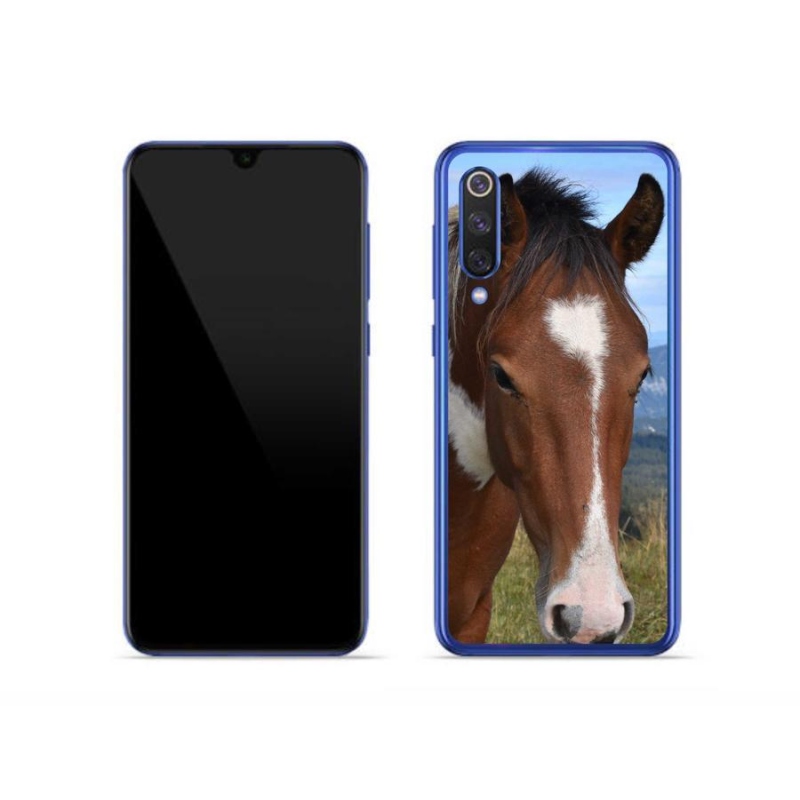 Gelový obal mmCase na mobil Xiaomi Mi 9 SE - hnědý kůň