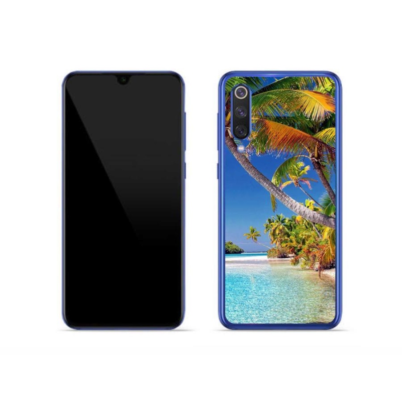 Gelový obal mmCase na mobil Xiaomi Mi 9 SE - mořská pláž