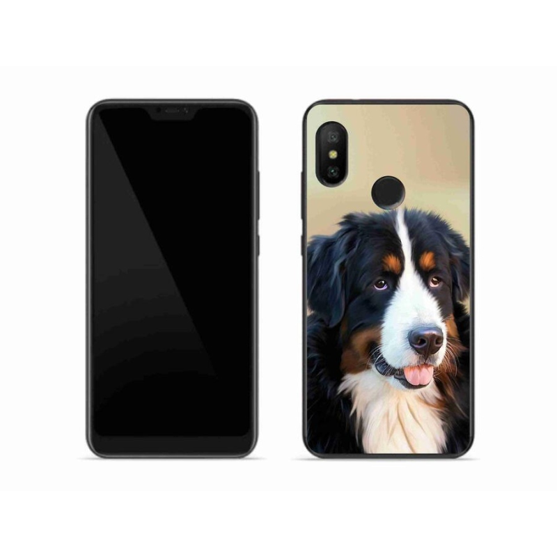 Gelový obal mmCase na mobil Xiaomi Mi A2 Lite - bernský salašnický pes