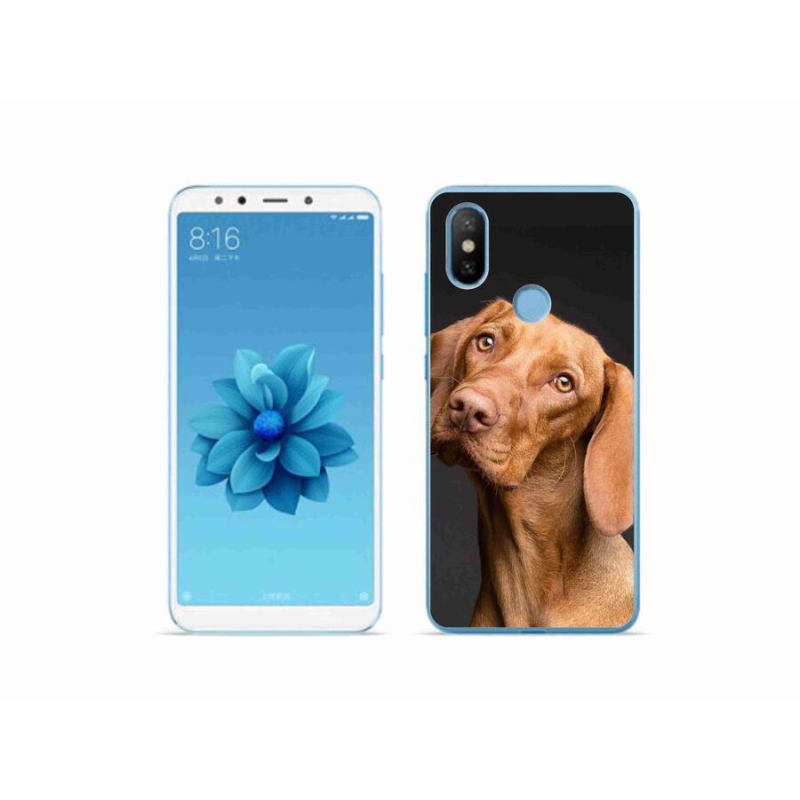 Gelový obal mmCase na mobil Xiaomi Mi A2 - maďarský ohař