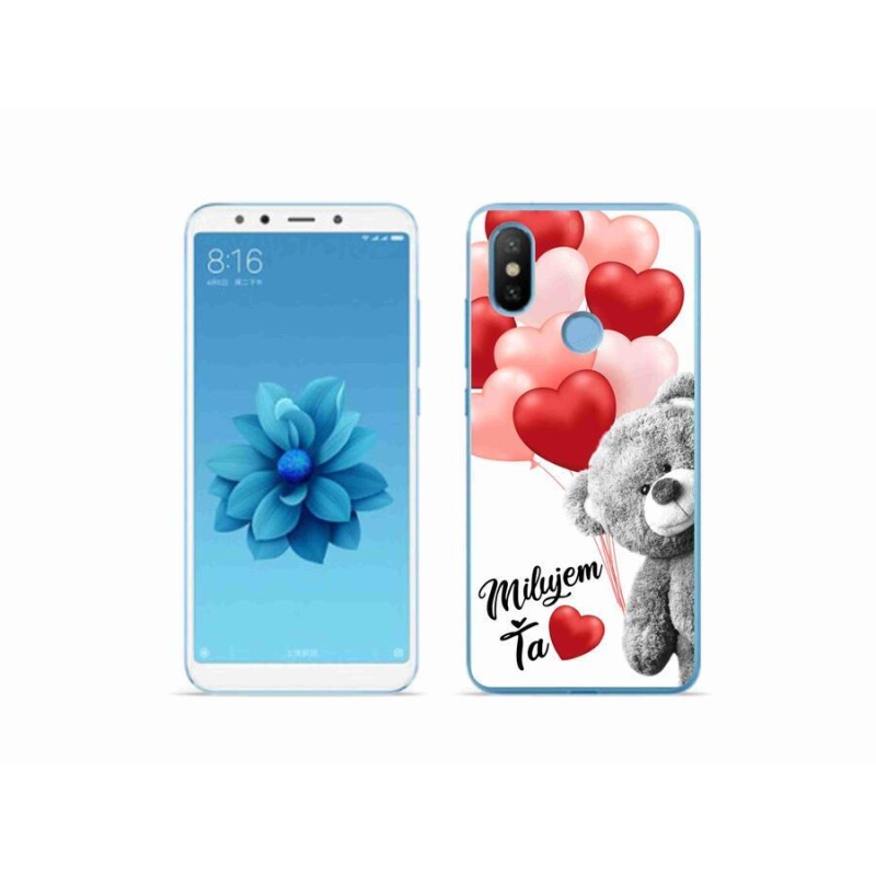 Gelový obal mmCase na mobil Xiaomi Mi A2 - milujem Ťa sk