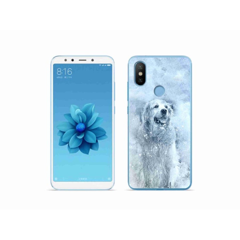 Gelový obal mmCase na mobil Xiaomi Mi A2 - retrívr