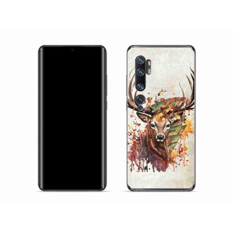 Gelový obal mmCase na mobil Xiaomi Mi Note 10 - jelen 1
