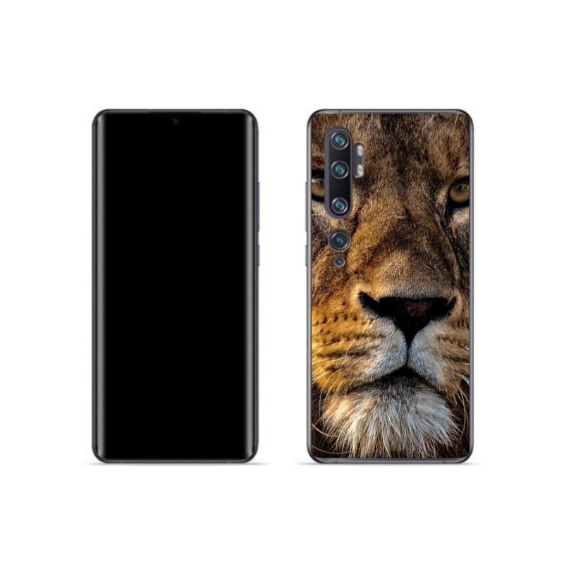 Gelový obal mmCase na mobil Xiaomi Mi Note 10 - lev