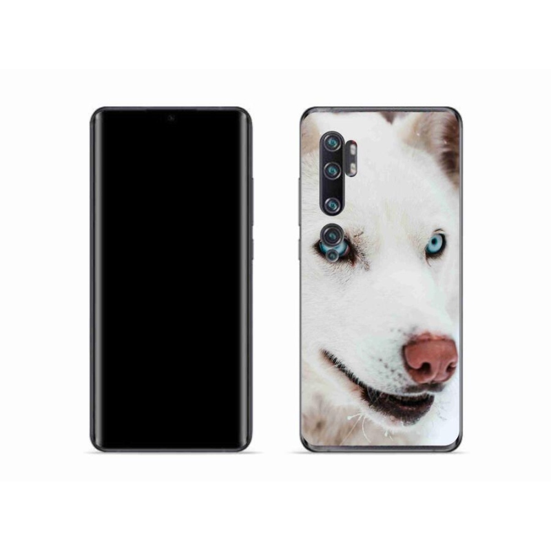 Gelový obal mmCase na mobil Xiaomi Mi Note 10 - psí pohled