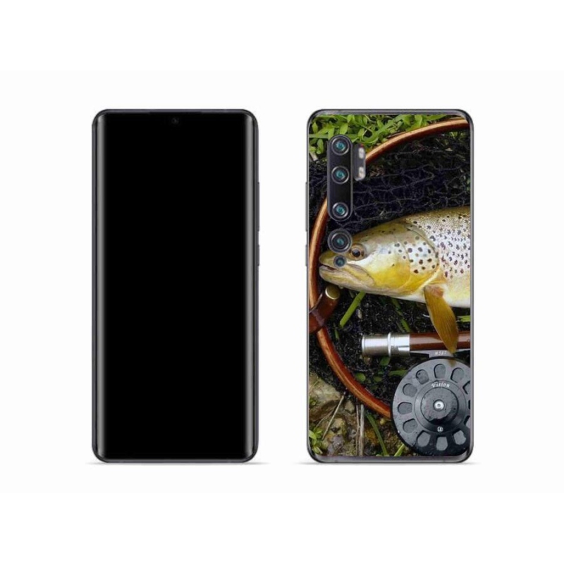 Gelový obal mmCase na mobil Xiaomi Mi Note 10 - pstruh 2