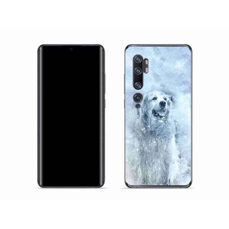 Gelový obal mmCase na mobil Xiaomi Mi Note 10 - retrívr