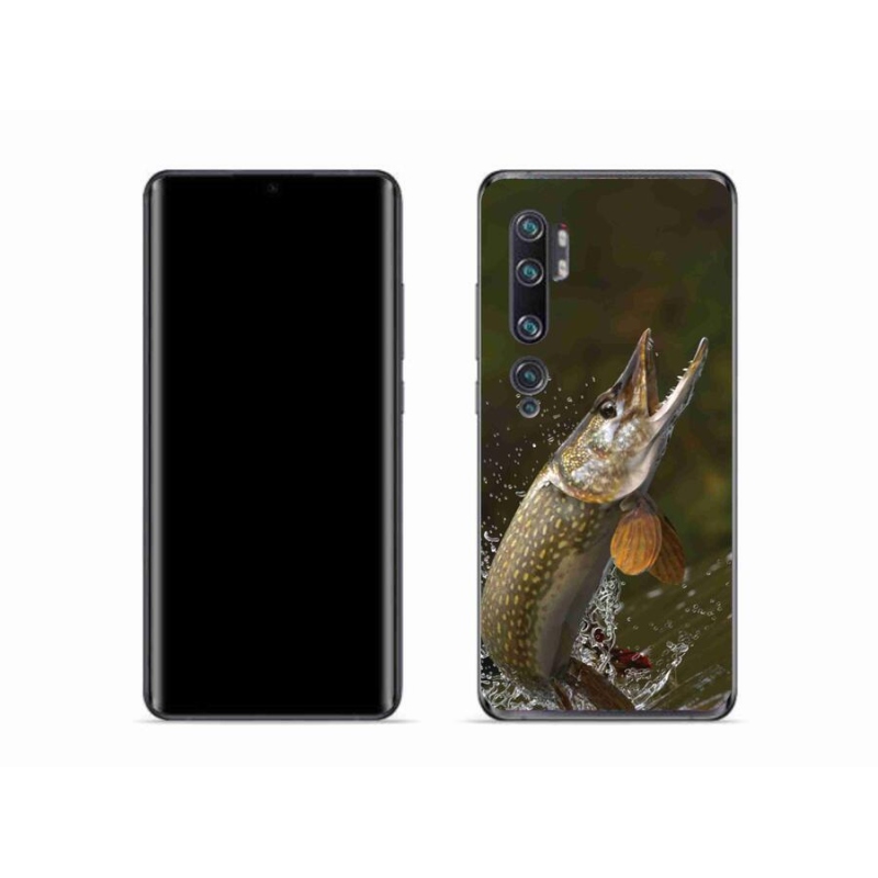 Gelový obal mmCase na mobil Xiaomi Mi Note 10 - štika