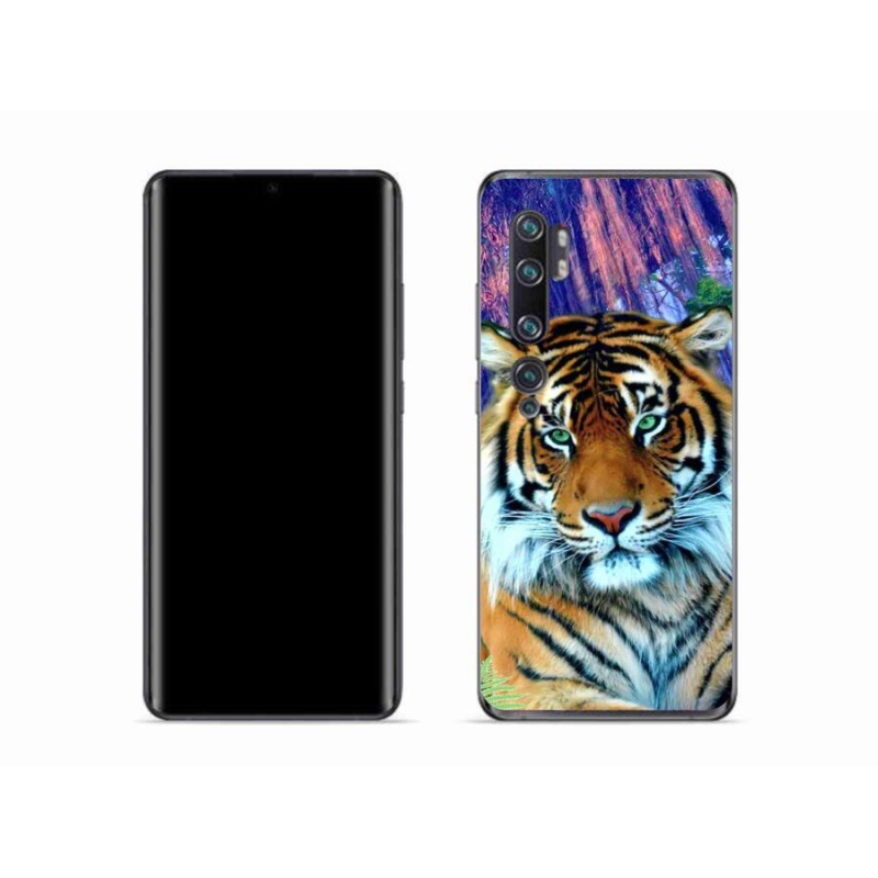 Gelový obal mmCase na mobil Xiaomi Mi Note 10 - tygr