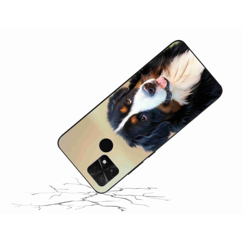 Gelový obal mmCase na mobil Xiaomi Poco C40 - bernský salašnický pes
