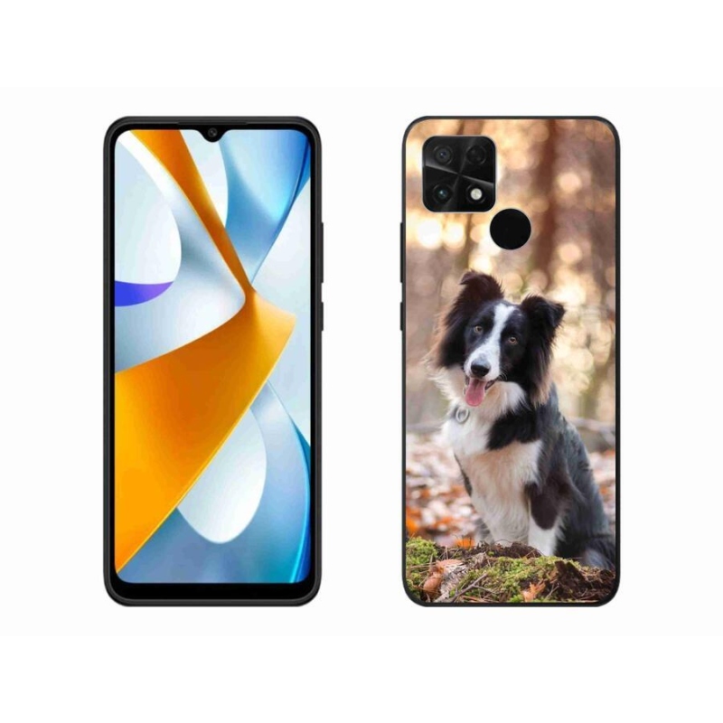 Gelový obal mmCase na mobil Xiaomi Poco C40 - border kolie 1
