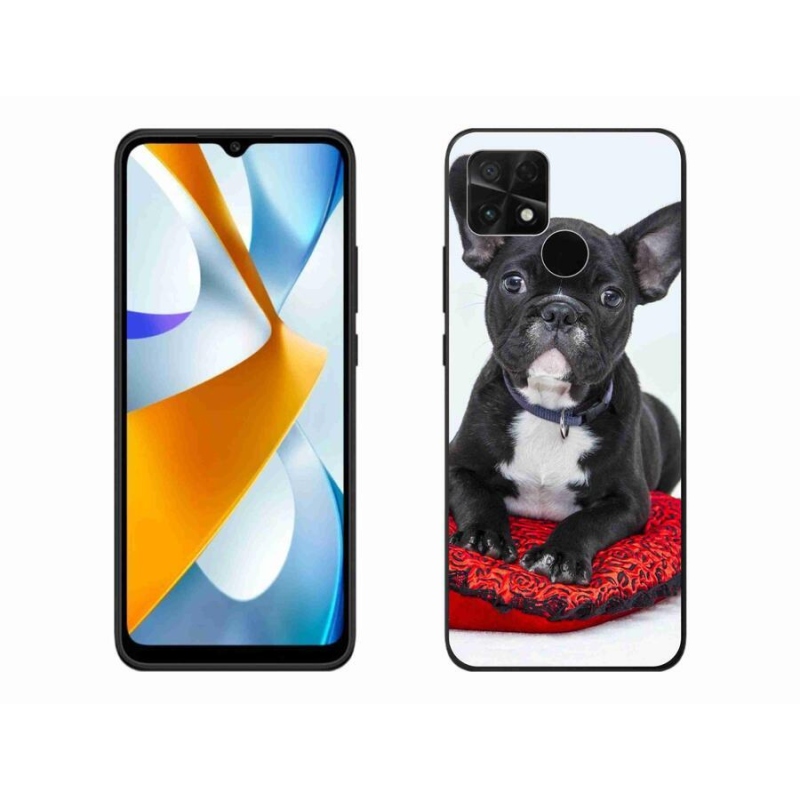 Gelový obal mmCase na mobil Xiaomi Poco C40 - buldok