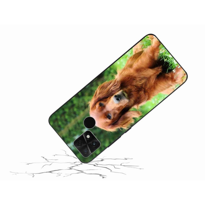 Gelový obal mmCase na mobil Xiaomi Poco C40 - irský setr