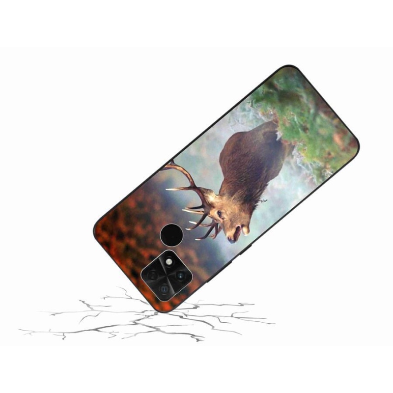 Gelový obal mmCase na mobil Xiaomi Poco C40 - jelen 2