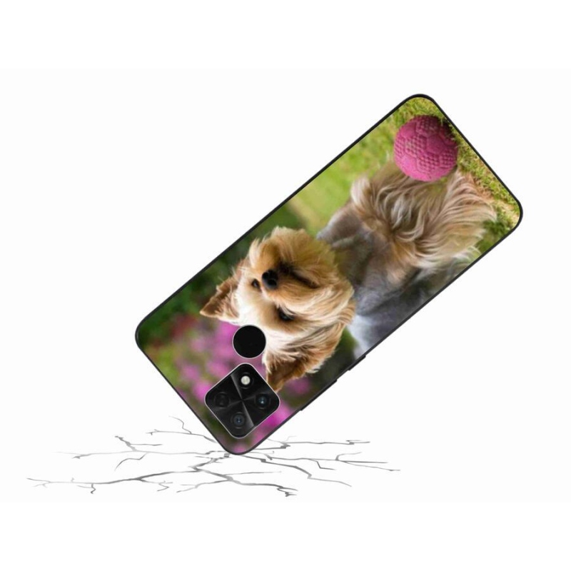 Gelový obal mmCase na mobil Xiaomi Poco C40 - jorkšír 4