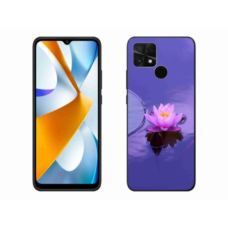 Gelový obal mmCase na mobil Xiaomi Poco C40 - květ na hladině