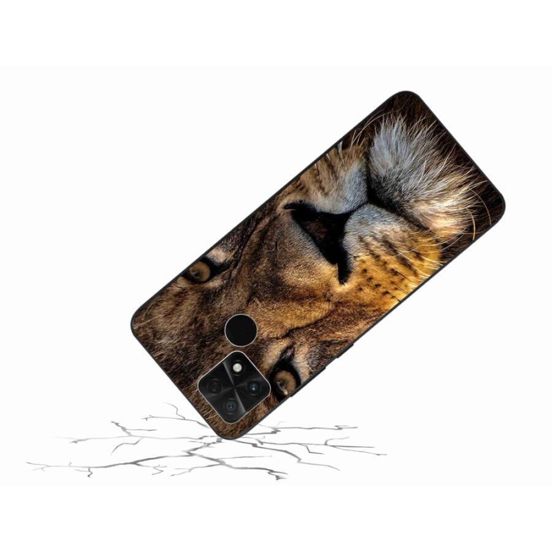 Gelový obal mmCase na mobil Xiaomi Poco C40 - lev