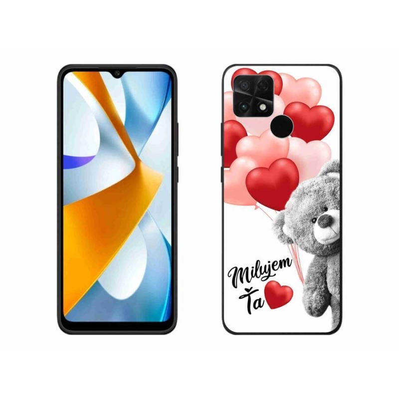 Gelový obal mmCase na mobil Xiaomi Poco C40 - milujem Ťa sk