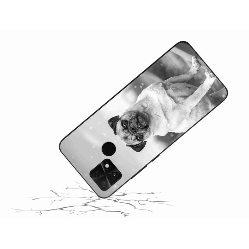 Gelový obal mmCase na mobil Xiaomi Poco C40 - mops