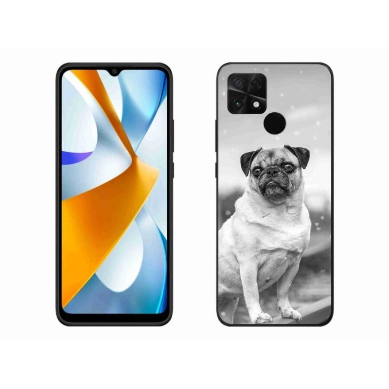 Gelový obal mmCase na mobil Xiaomi Poco C40 - mops