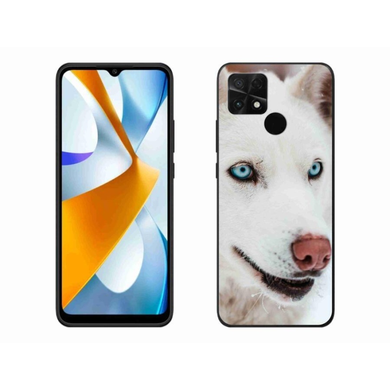 Gelový obal mmCase na mobil Xiaomi Poco C40 - psí pohled