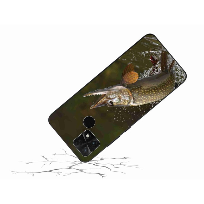Gelový obal mmCase na mobil Xiaomi Poco C40 - štika