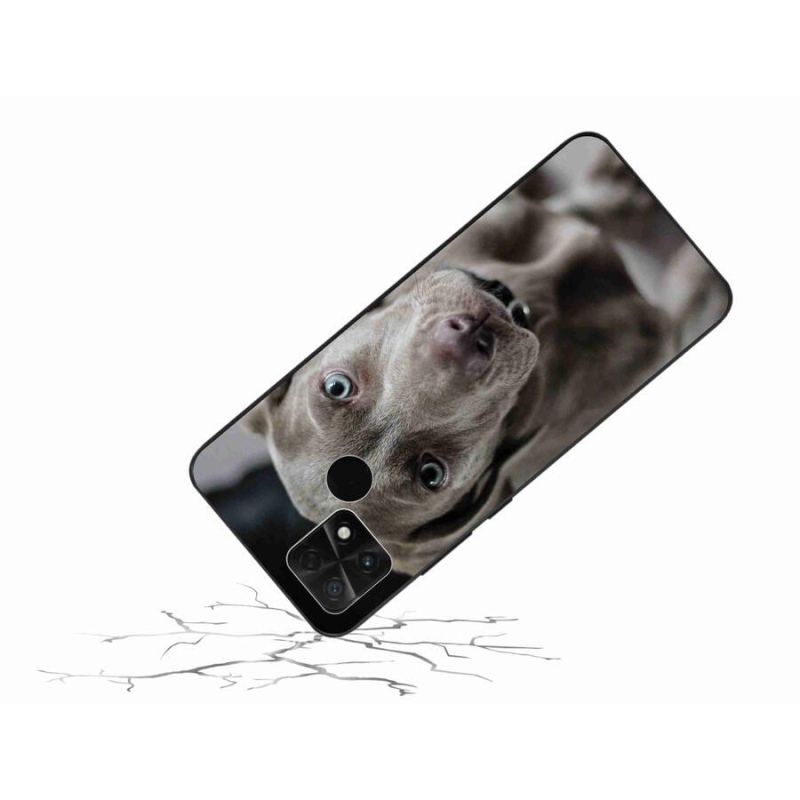 Gelový obal mmCase na mobil Xiaomi Poco C40 - výmarský ohař