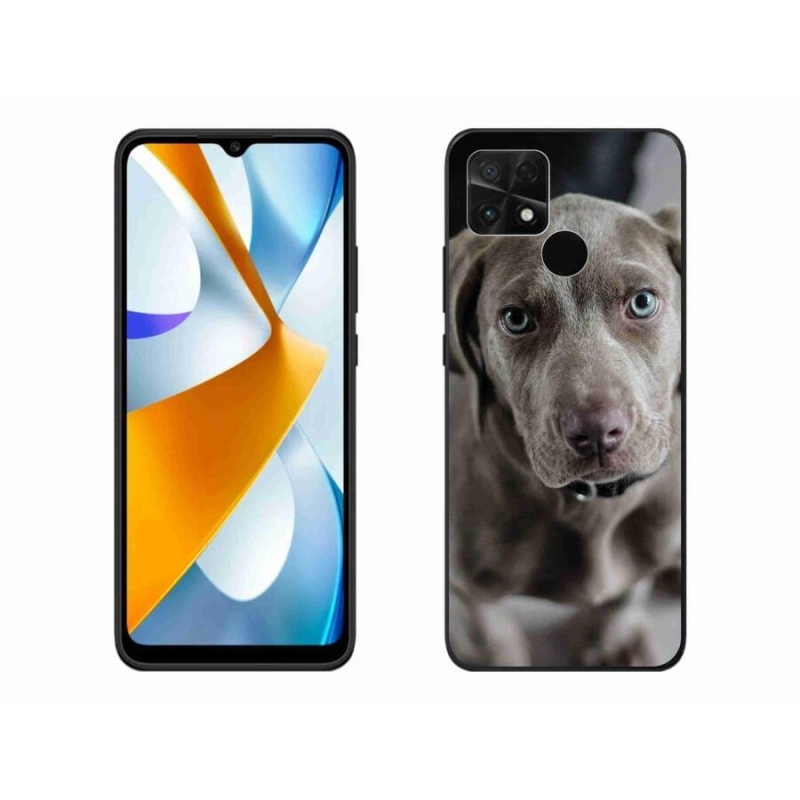 Gelový obal mmCase na mobil Xiaomi Poco C40 - výmarský ohař