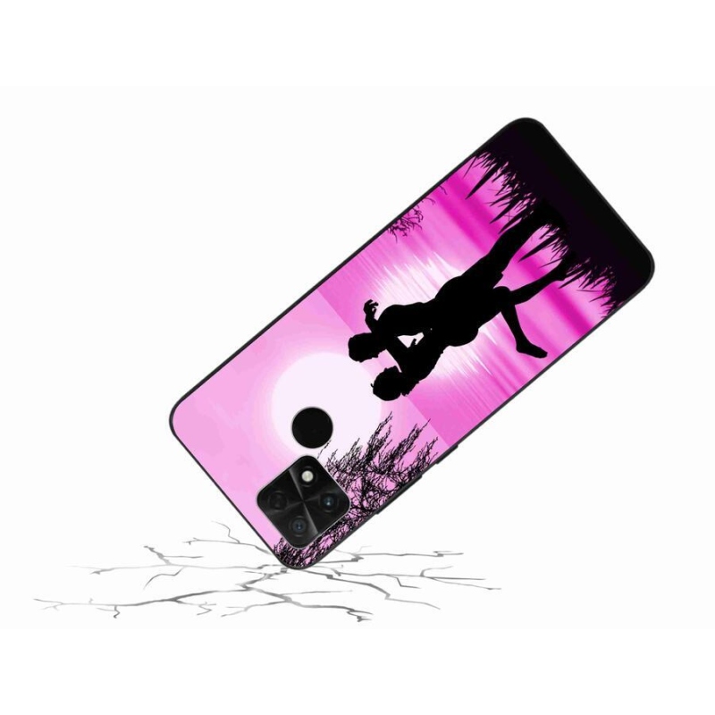 Gelový obal mmCase na mobil Xiaomi Poco C40 - západ slunce