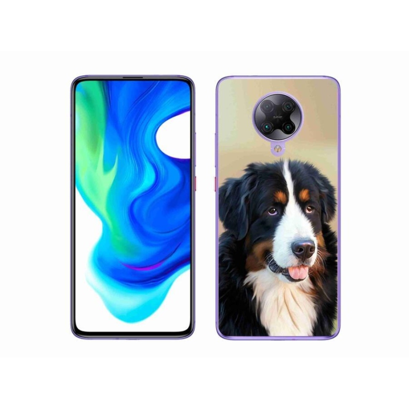 Gelový obal mmCase na mobil Xiaomi Poco F2 Pro - bernský salašnický pes