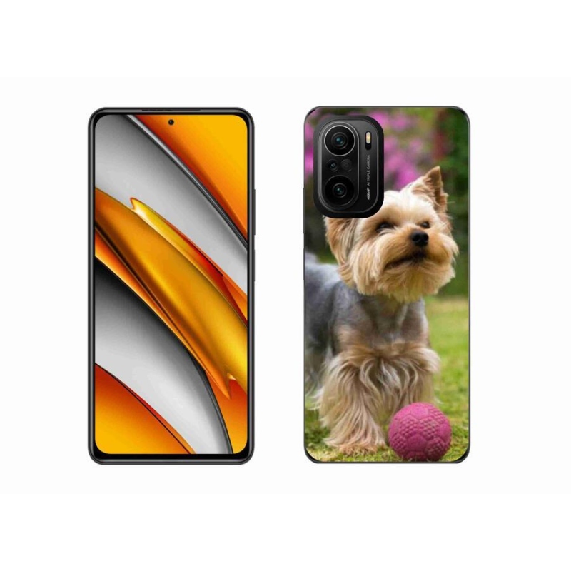 Gelový obal mmCase na mobil Xiaomi Poco F3 - jorkšír 4