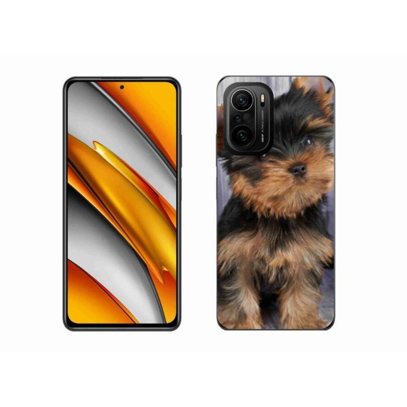 Gelový obal mmCase na mobil Xiaomi Poco F3 - jorkšír 9